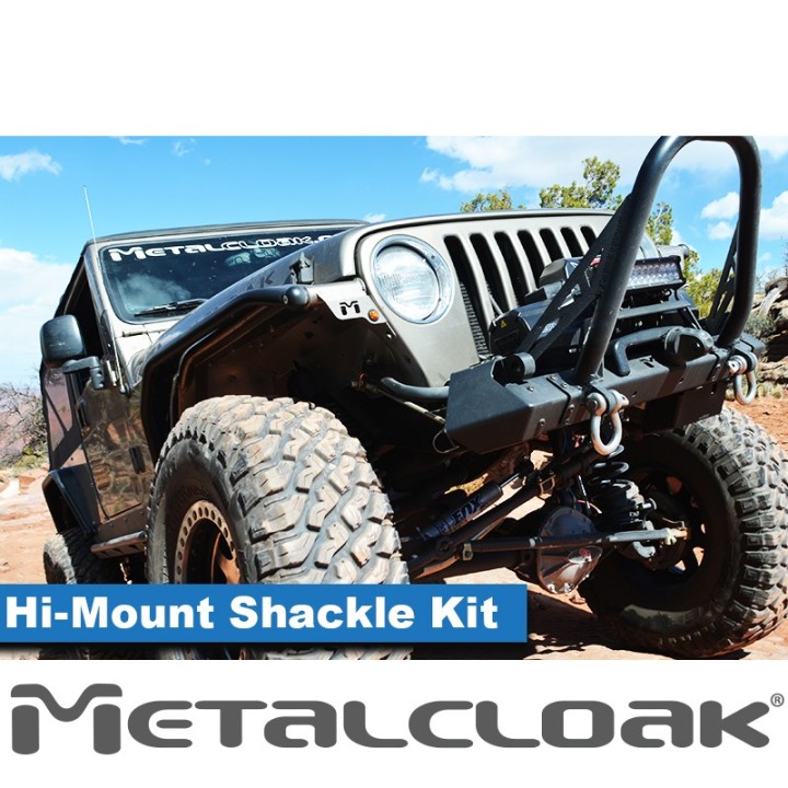 System szekli Hi-Mount do zderzaka Frame-Built, CJ/YJ/TJ/LJ METALCLOAK - ujęcie 2