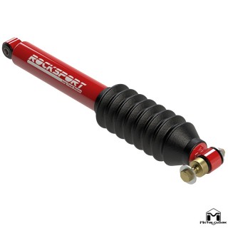Zestaw amortyzatora kierowniczego RockSport RED, TJ/LJ METALCLOAK