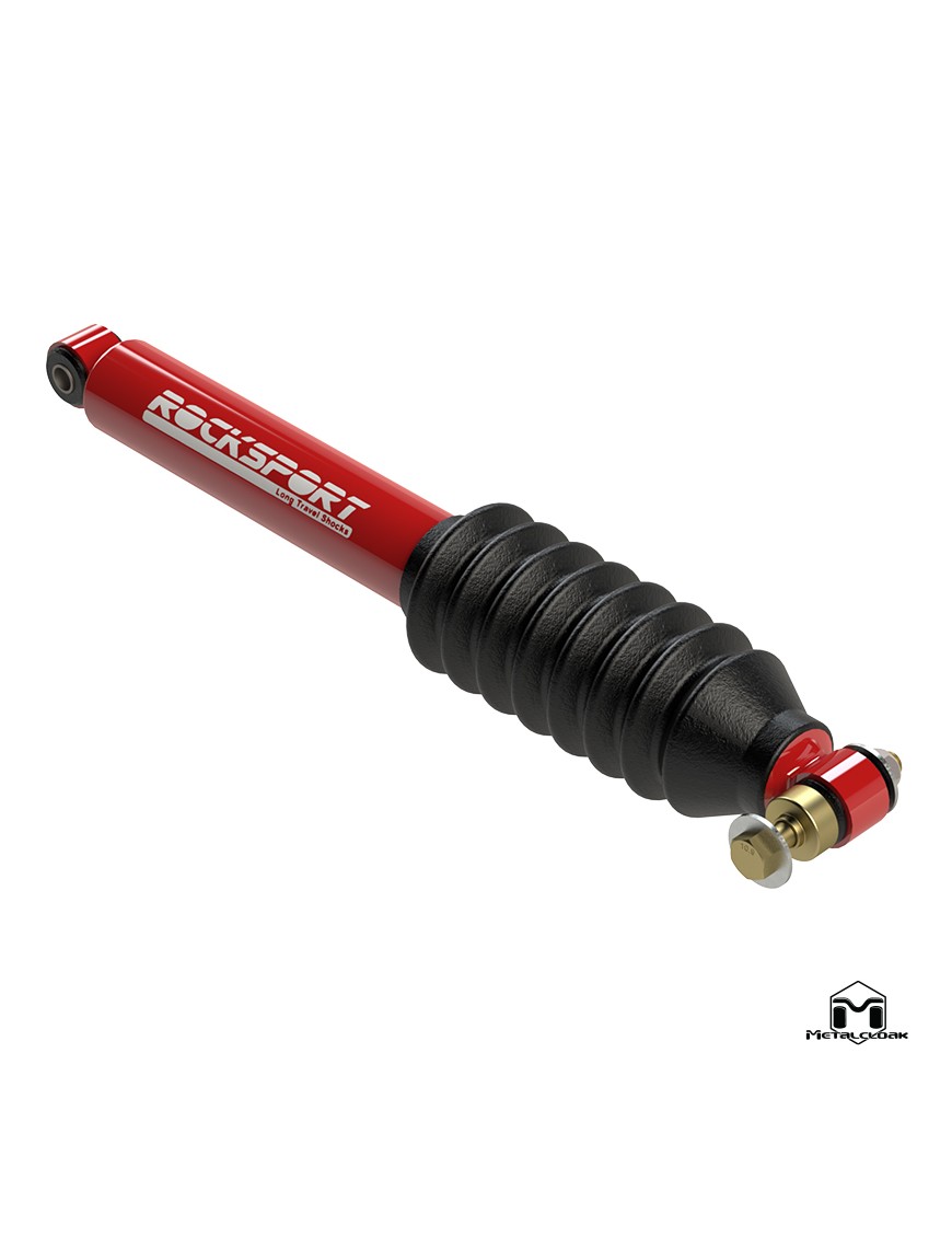 Zestaw amortyzatora kierowniczego RockSport RED, TJ/LJ
