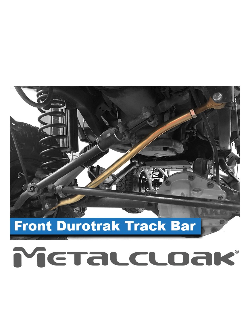 Przedni drazek Panharda Durotrak do long arm z wspornikiem, TJ/LJ