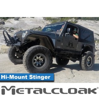 Stinger bulbar Hi-Mount do zderzaka Frame-Built, YJ/TJ/LJ METALCLOAK - ujęcie 2