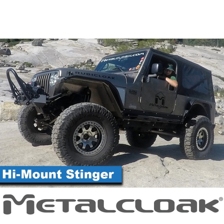 Stinger bulbar Hi-Mount do zderzaka Frame-Built, YJ/TJ/LJ METALCLOAK - ujęcie 2