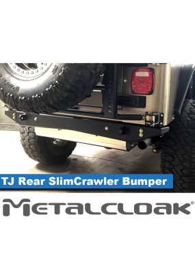 Zderzak tylny SlimCrawler, niskoprofilowy, TJ/LJ/YJ Wrangler