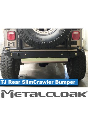 Zderzak tylny SlimCrawler, niskoprofilowy, TJ/LJ/YJ Wrangler