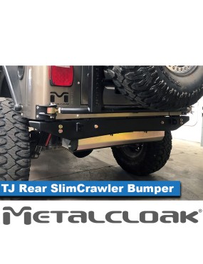 Zderzak tylny SlimCrawler, niskoprofilowy, TJ/LJ/YJ Wrangler