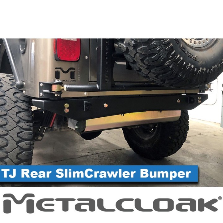 Zderzak tylny SlimCrawler, niskoprofilowy, TJ/LJ/YJ Wrangler METALCLOAK - ujęcie 5
