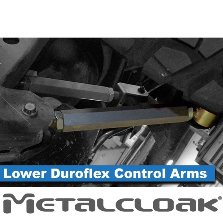 Wahacze aluminiowe z podwojna regulacja, dolne, para, TJ/LJ/XJ METALCLOAK - ujęcie 2