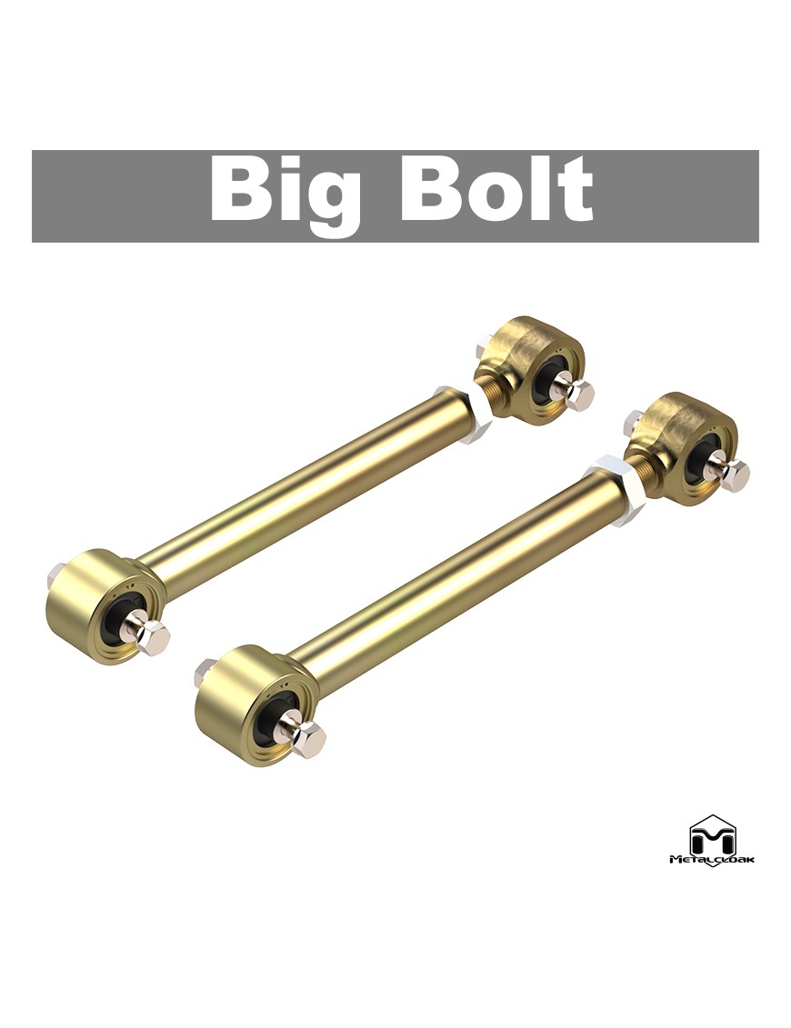Wahacze Duroflex "Big Bolt", gorne tylne, para, TJ/LJ