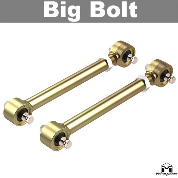 Wahacze Duroflex "Big Bolt", gorne tylne, para, TJ/LJ METALCLOAK