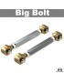 Wahacze aluminiowe "Big Bolt" z podwojna regulacja, gorne tylne, para, TJ/LJ