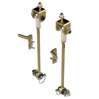 Szybkozlacza stabilizatora przedniego 13", para, TJ/LJ METALCLOAK