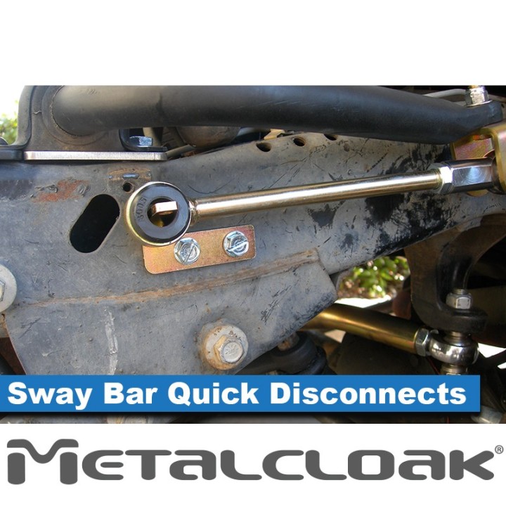 Szybkozlacza stabilizatora przedniego 13", para, TJ/LJ METALCLOAK - ujęcie 3