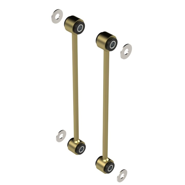 Laczniki stabilizatora tylnego 14", para, TJ/LJ METALCLOAK