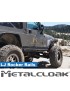 Progi Rocker Rail, para, TJ Unlimited/LJ i CJ-8, czarna powloka proszkowa