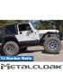 Progi Rocker Rail, para, TJ Wrangler, czarna powloka proszkowa