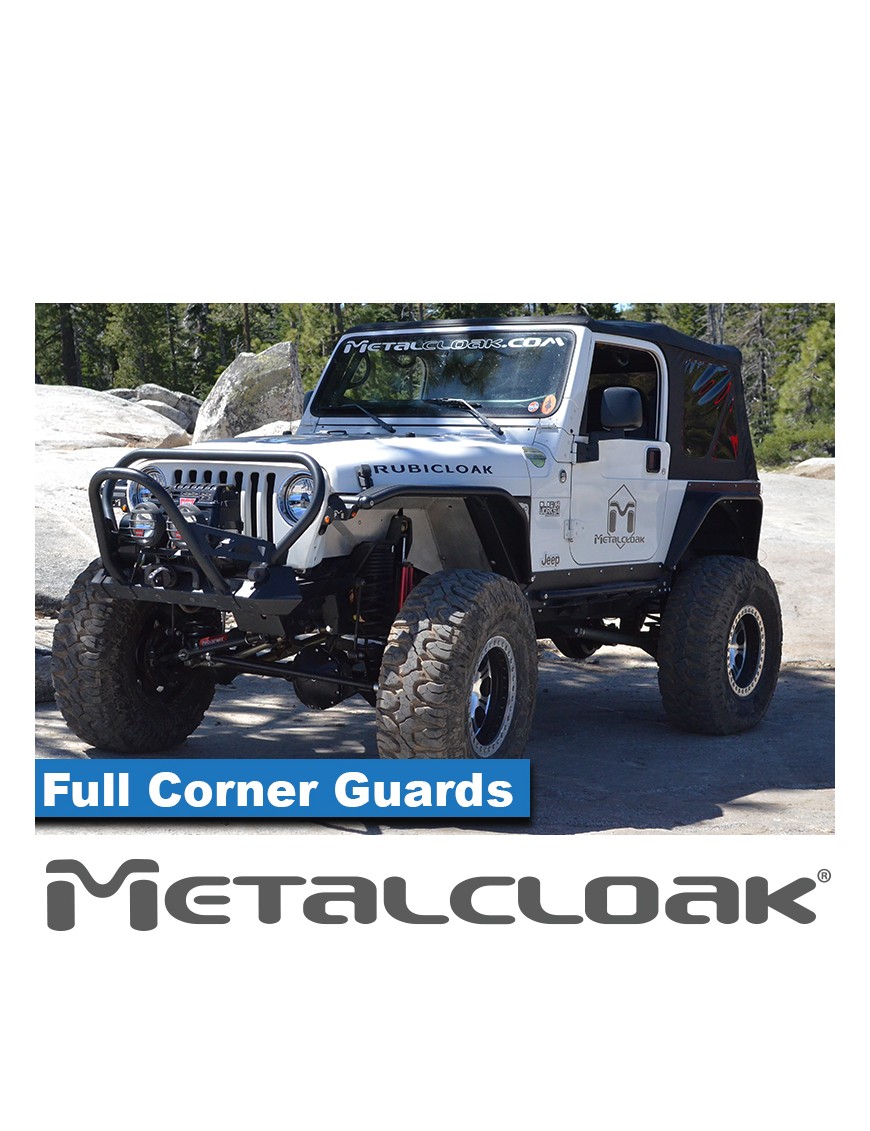 Pelne oslony naroznikow, para, TJ Wrangler