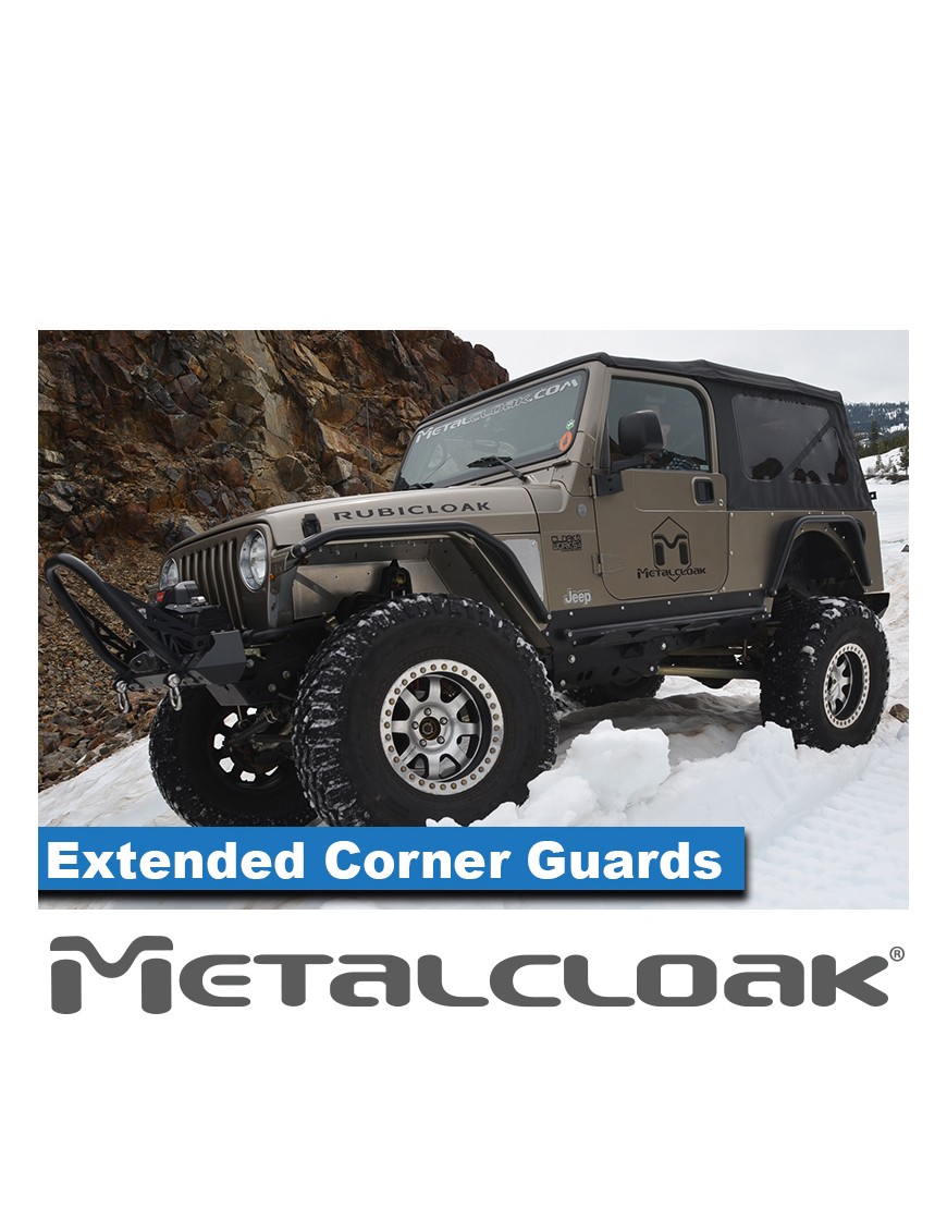 Przedluzone oslony naroznikow, para, LJ Wrangler