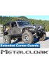 Przedluzone oslony naroznikow, para, LJ Wrangler, aluminium