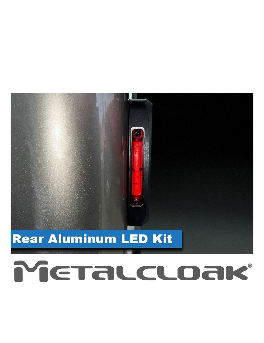 Lampy tylne LED niskoprofilowe, aluminium frezowane, Jeep CJ/YJ/TJ/LJ