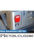 Lampy tylne LED niskoprofilowe, aluminium frezowane, Jeep CJ/YJ/TJ/LJ