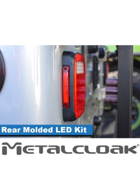 Lampy tylne LED niskoprofilowe, obudowa formowana, Jeep CJ/YJ/TJ/LJ