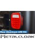 Lampy tylne LED niskoprofilowe, aluminium frezowane, Jeep CJ/YJ/TJ/LJ