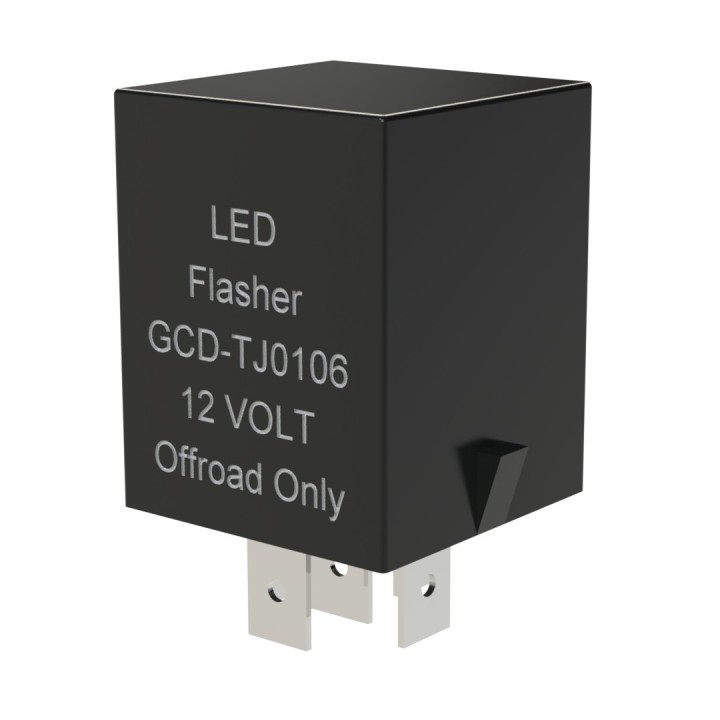Przekaznik kierunkowskazow LED 5-pinowy GCD METALCLOAK