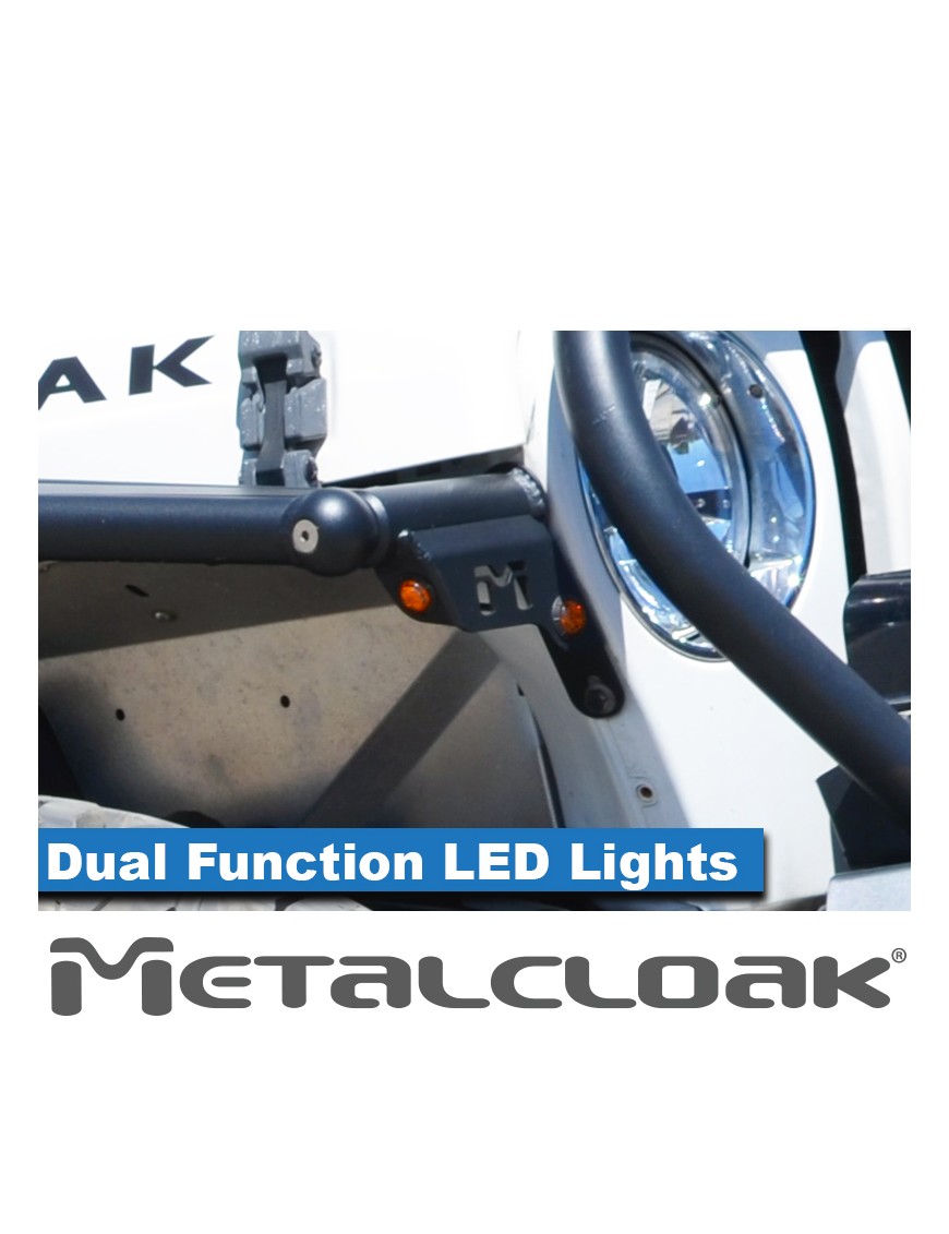 Lampa obrysowa LED dwufunkcyjna, obrys i kierunkowskaz, TJ/LJ