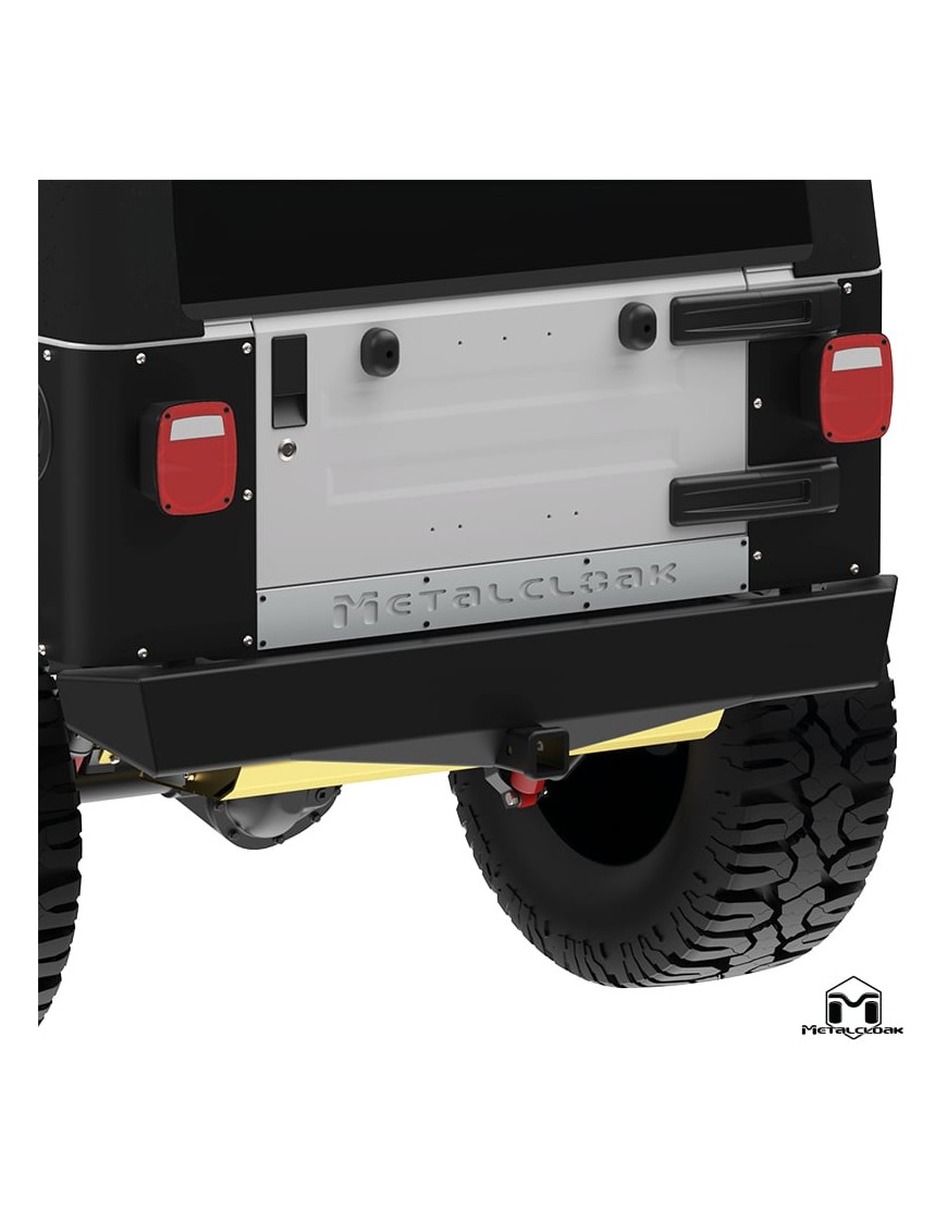 Plyta wykonczeniowa klapy tylnej, aluminium, TJ/LJ Wrangler