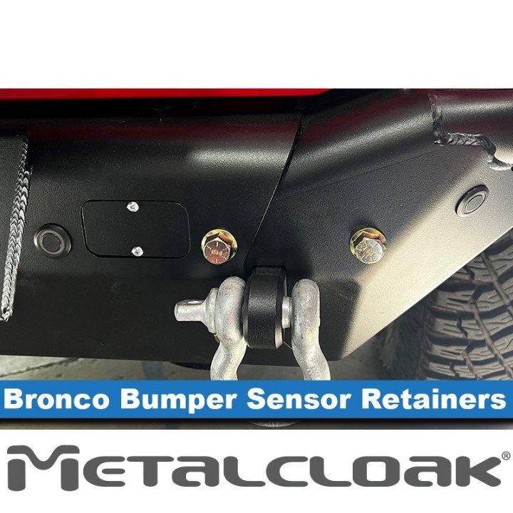 Zestaw adapterow czujnikow parkowania do zderzaka tylnego, Ford Bronco 6G METALCLOAK - ujęcie 2