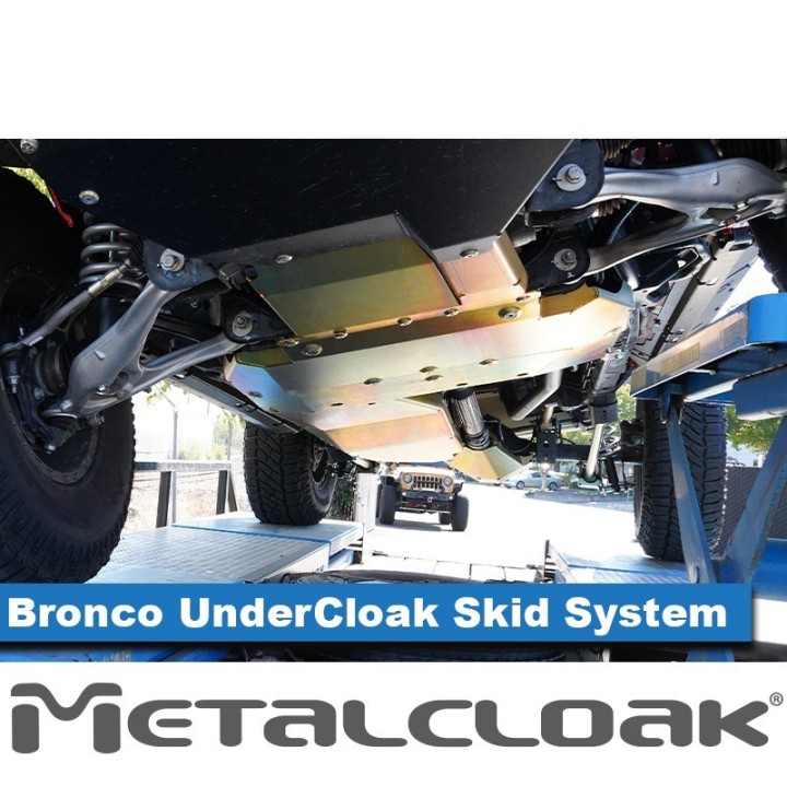 System oslon zintegrowanych UnderCloak, Ford Bronco 6G 4-drzwiowy METALCLOAK - ujęcie 2