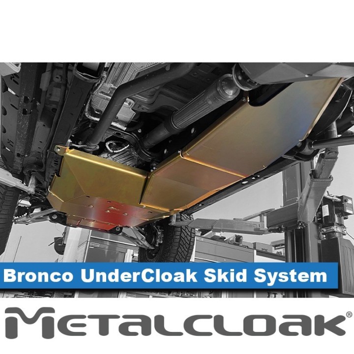 System oslon zintegrowanych UnderCloak, Ford Bronco 6G 4-drzwiowy METALCLOAK - ujęcie 3