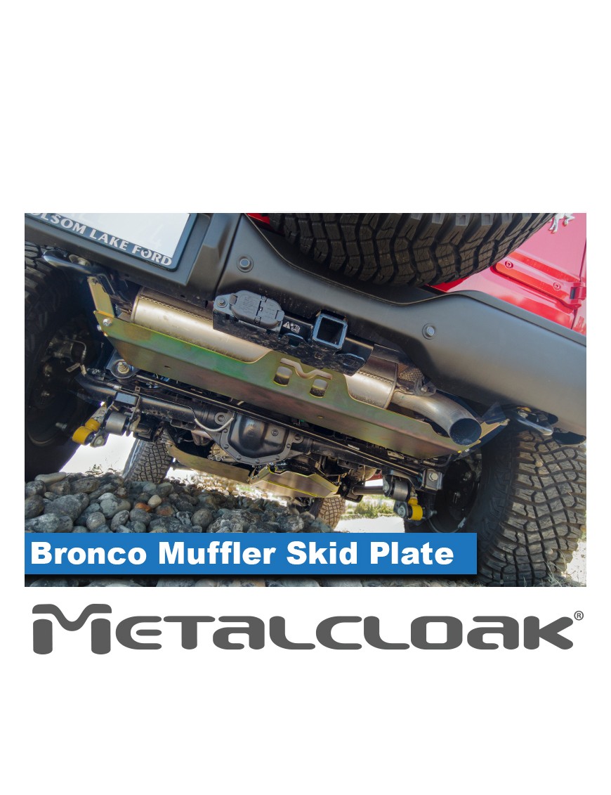 Oslona tlumika UnderCloak, Ford Bronco 6G