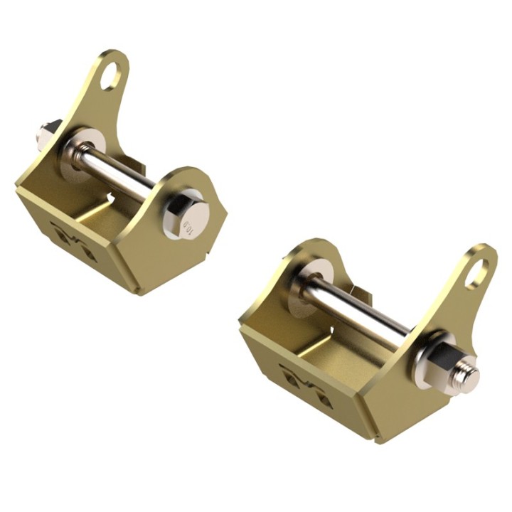 Oslony dolnych wahaczy tylnych, para, Ford Bronco 6G METALCLOAK