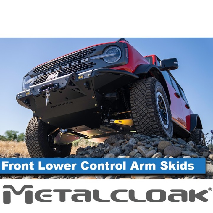 Oslony dolnych wahaczy przednich, para, Ford Bronco 6G METALCLOAK - ujęcie 2