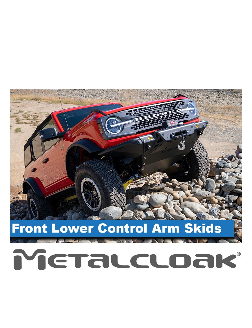 Oslony dolnych wahaczy przednich, para, Ford Bronco 6G