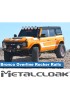 Progi Overline mocowane do ramy, 4-drzwiowy, czarna powloka proszkowa, Ford Bronco 6G