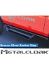 Stopien do progow Overline, 4-drzwiowy, czarna powloka proszkowa, Ford Bronco 6G