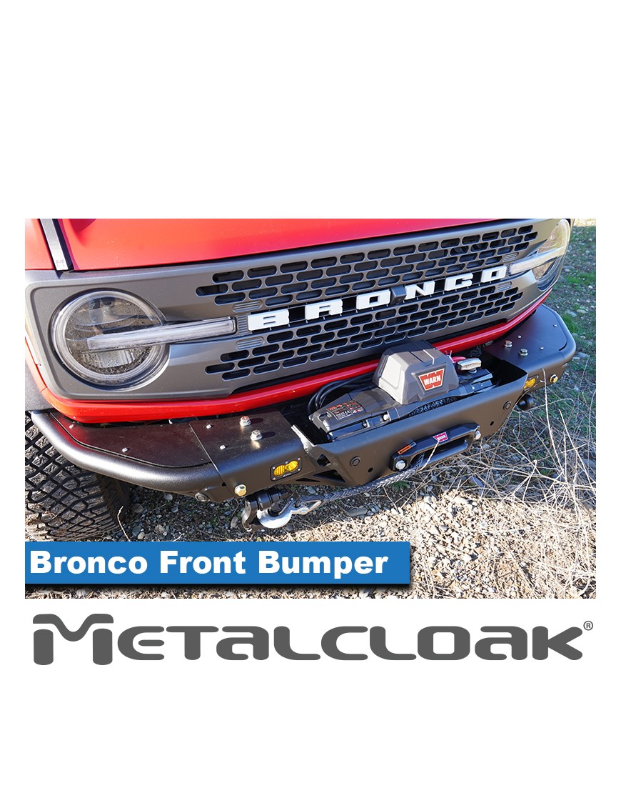 Zderzak przedni, wersja pod wyciagarke, Ford Bronco 6G