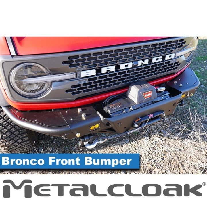 Zderzak przedni, wersja pod wyciagarke, Ford Bronco 6G METALCLOAK - ujęcie 5