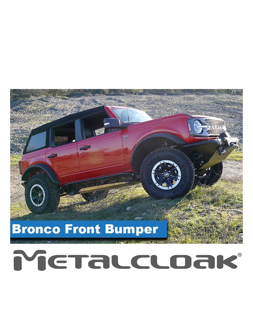 Zderzak przedni, wersja pod wyciagarke, Ford Bronco 6G