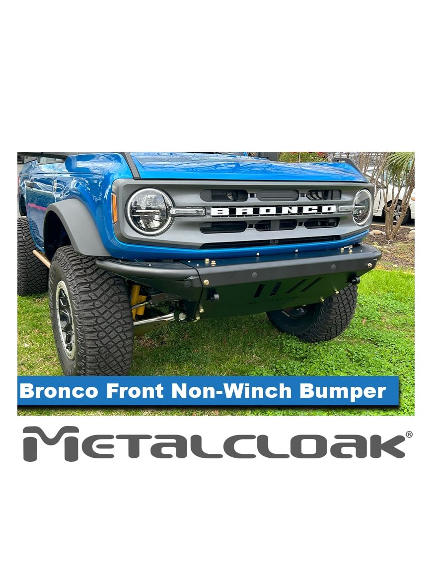 Zderzak przedni, wersja bez wyciagarki, Ford Bronco 6G