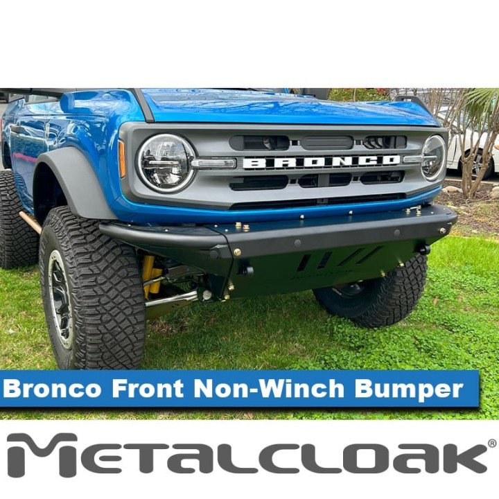 Zderzak przedni, wersja bez wyciagarki, Ford Bronco 6G METALCLOAK - ujęcie 2