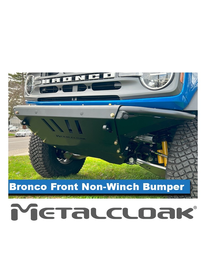 Zderzak przedni, wersja bez wyciagarki, Ford Bronco 6G