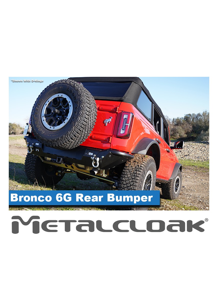 Zderzak tylny, Ford Bronco 6G