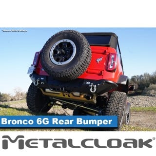 Zderzak tylny, Ford Bronco 6G METALCLOAK - ujęcie 2
