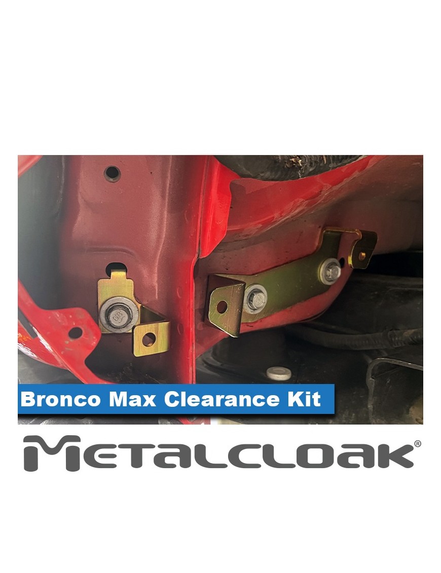 Zestaw Max Clearance - maksymalny przeswit pod opone, Ford Bronco 6G