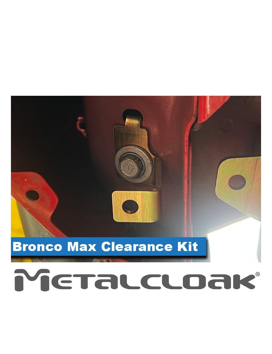 Zestaw Max Clearance - maksymalny przeswit pod opone, Ford Bronco 6G