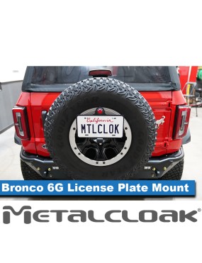 Mocowanie tablicy rejestracyjnej z trzecim swiatlem stop, Ford Bronco 6G