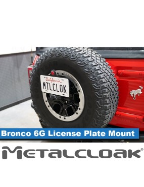Mocowanie tablicy rejestracyjnej z trzecim swiatlem stop, Ford Bronco 6G
